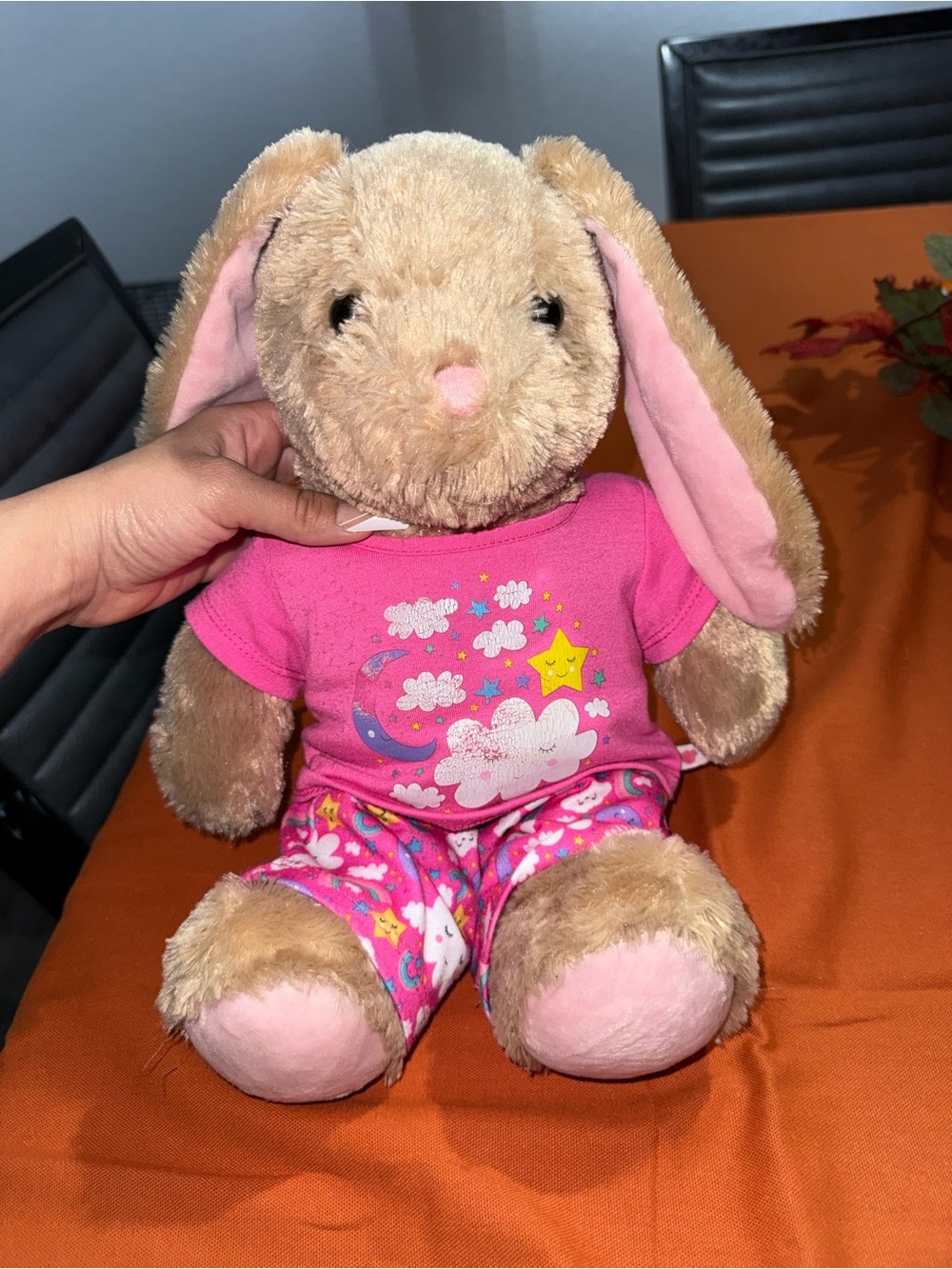 Build-A-Bear Bunny Stuffed Animal with Pajamas